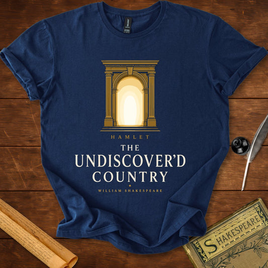 The Undiscovered Country | Hamlet Shakespeare Literary T-Shirt