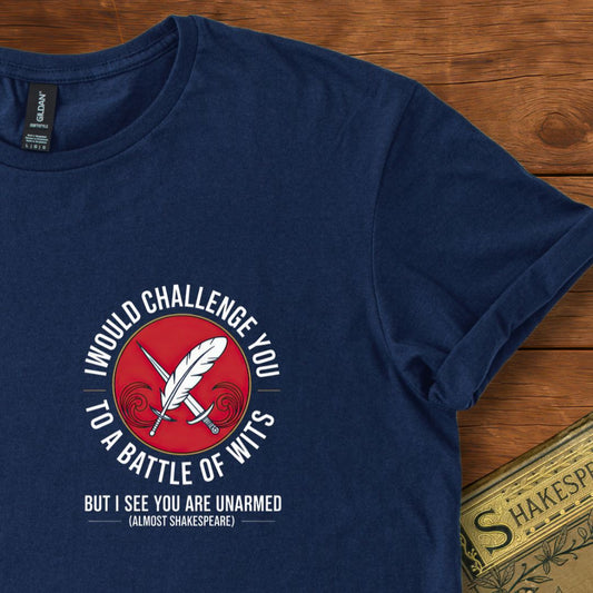 Battle of Wits Shakespeare T-Shirt