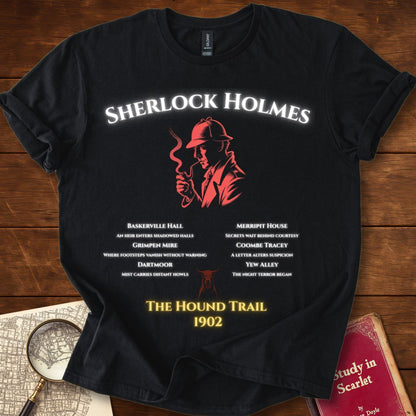 The Hound Trail 1902 – Sherlock Holmes Route T-Shirt