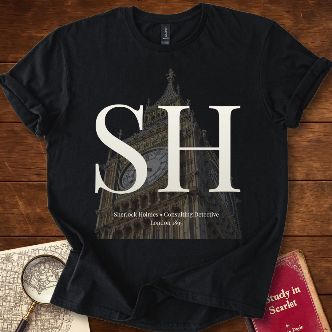Sherlock Holmes Duogram London T-Shirt