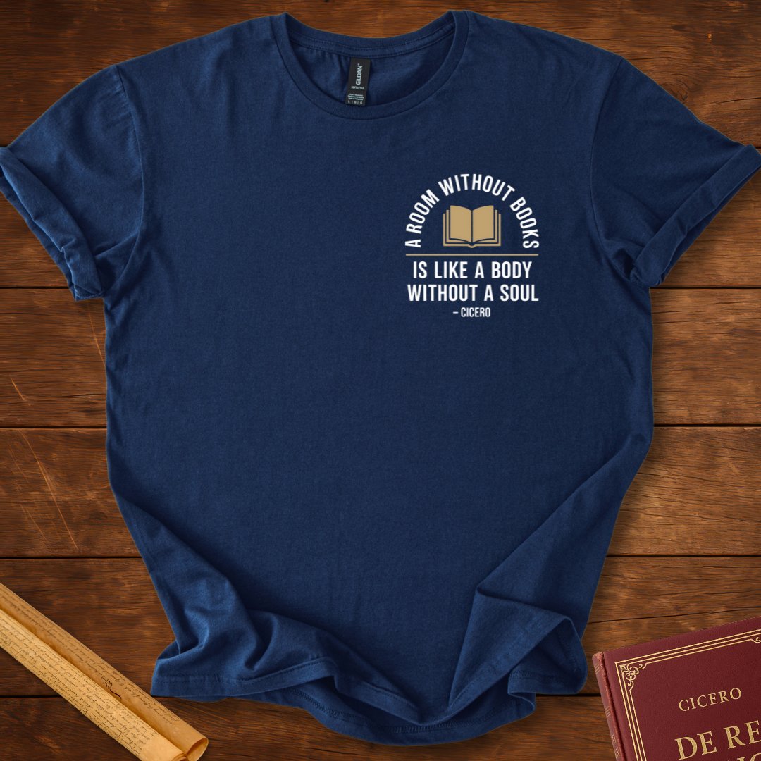 A Room Without Books Cicero Insignia T-Shirt