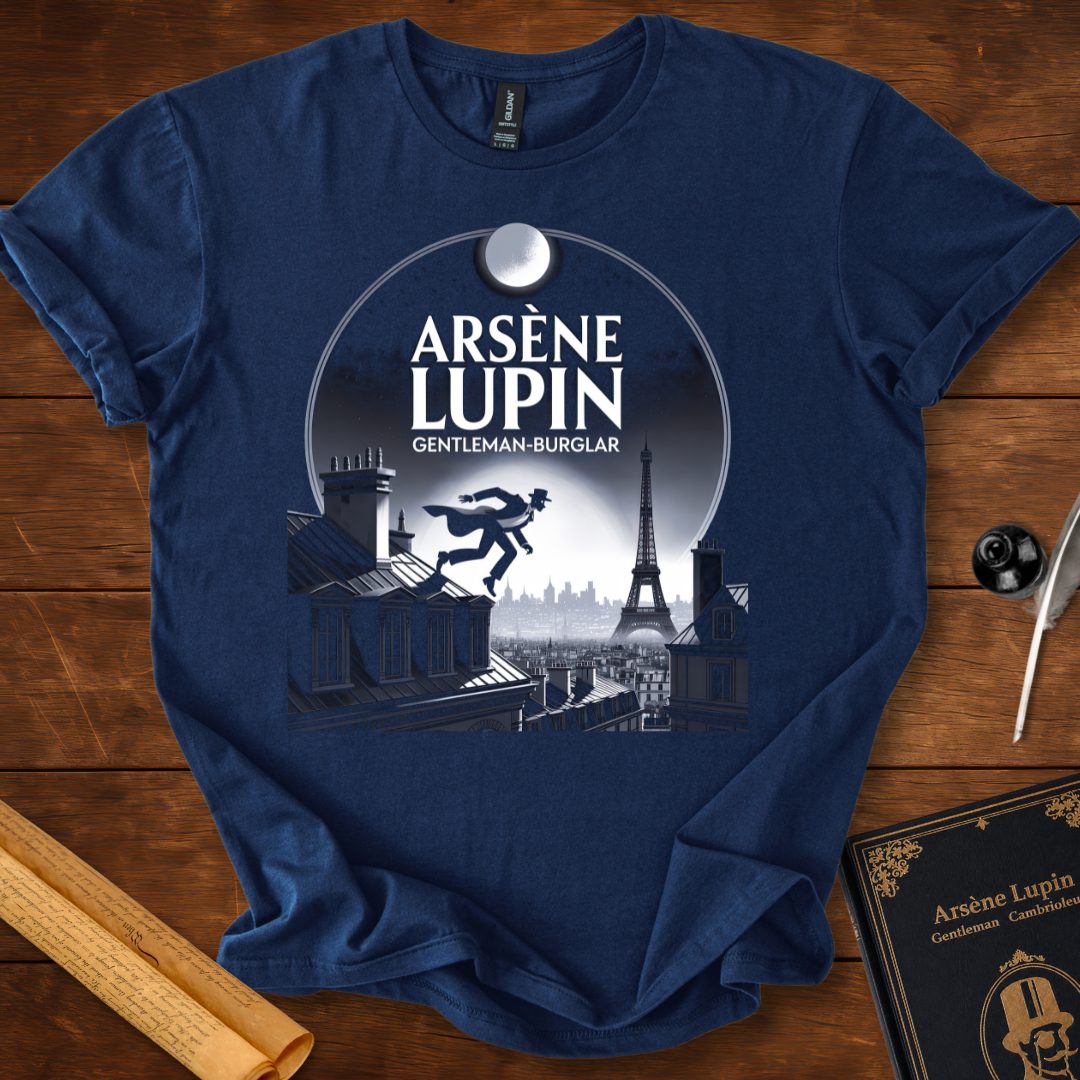 Arsène Lupin Gentleman Burglar T-Shirt Navy