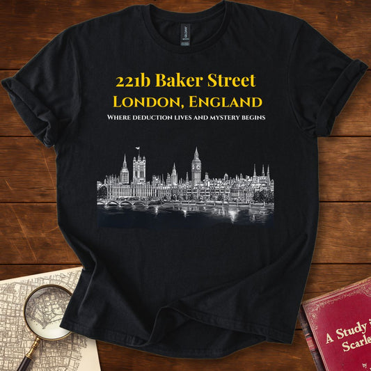 Sherlock Baker Street London T-Shirt