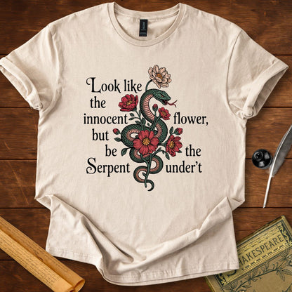Look Like the Innocent Flower T-Shirt Sand