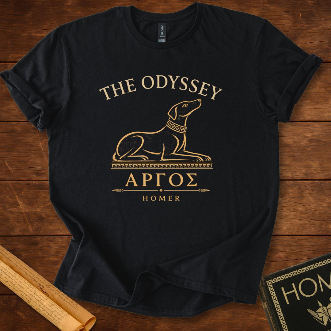 The Odyssey – Argos Classical Hound T-Shirt Black