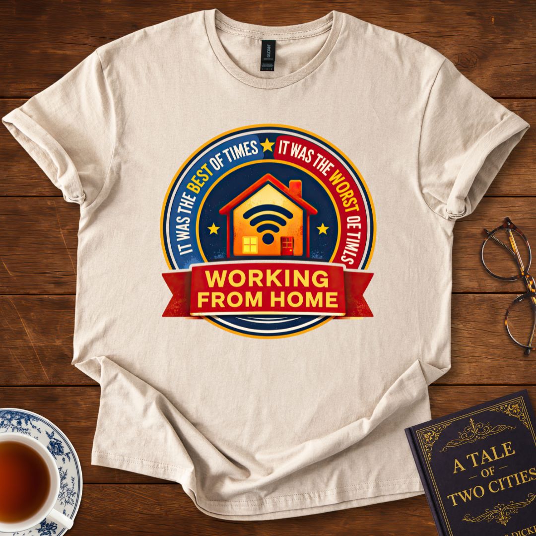 Working From Home – Best of Times / Worst of Times T-Shirt