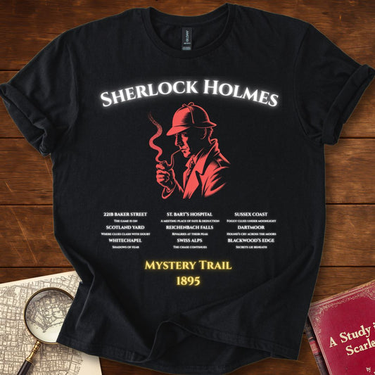 Sherlock Holmes Mystery Trail 1895 T-Shirt