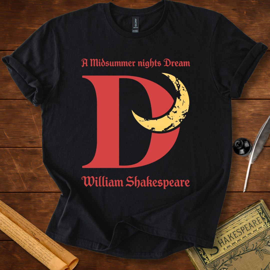 A Midsummer Nights Dream Monogram Shakespeare T-Shirt