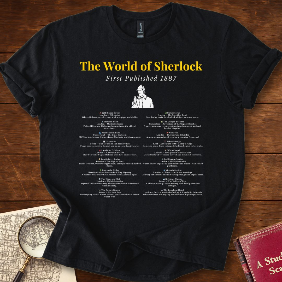 The World of Sherlock T-Shirt
