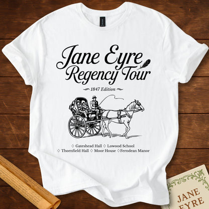 Jane Eyre Regency Tour T-Shirt White