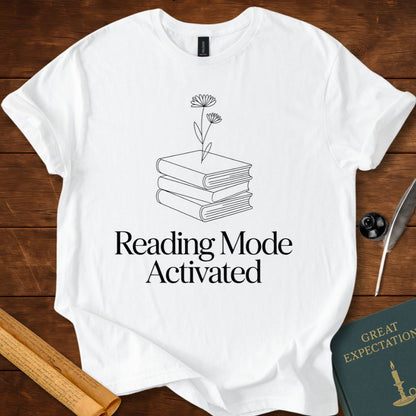 Reading Mode Activated Book Lover T-Shirt