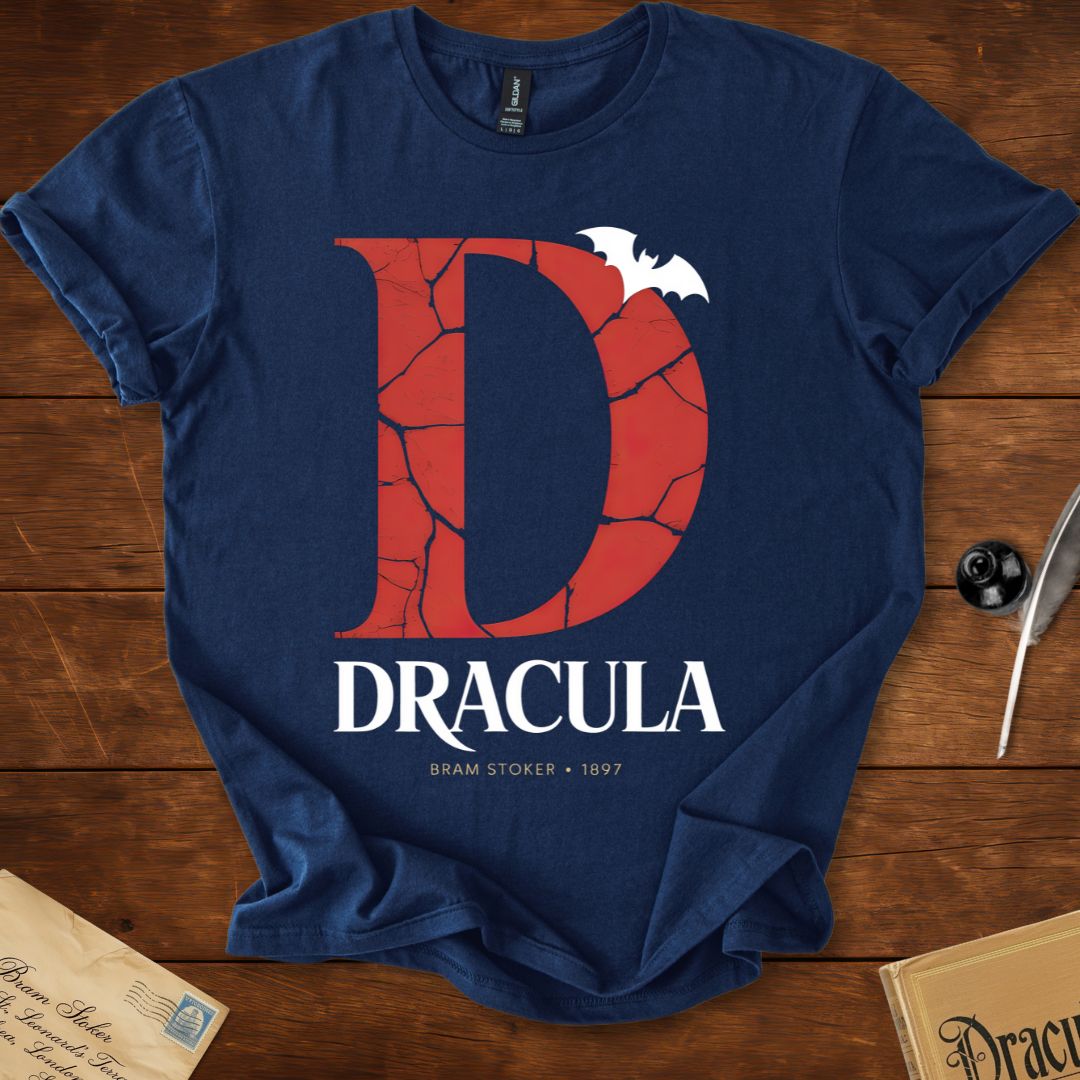 Monogram Dracula T-Shirt Navy