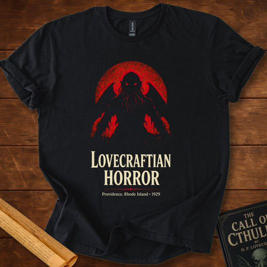 Lovecraftian Horror – HP Lovecraft Gothic Horror T-Shirt
