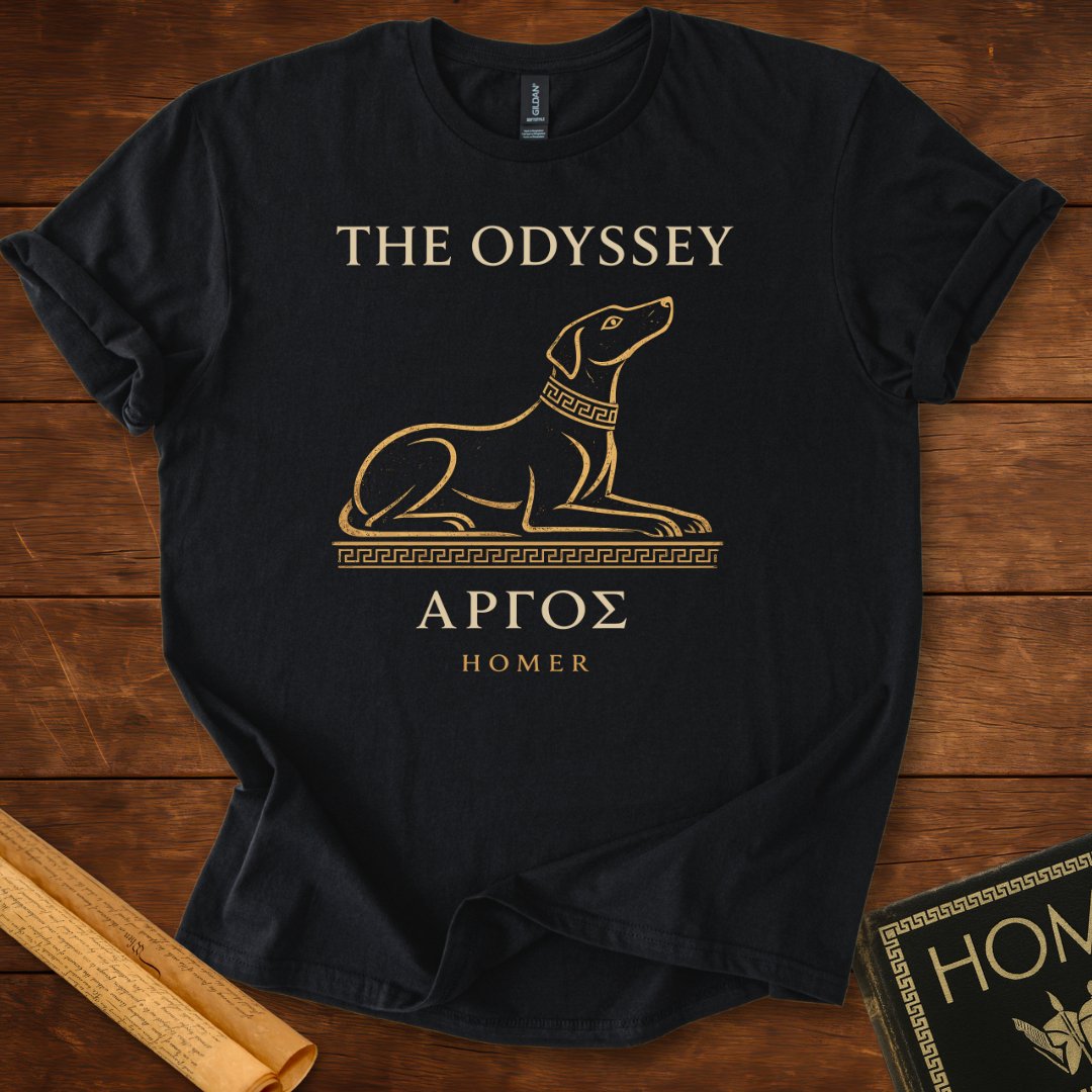 The Odyssey – Argos the Faithful Hound T-Shirt Black