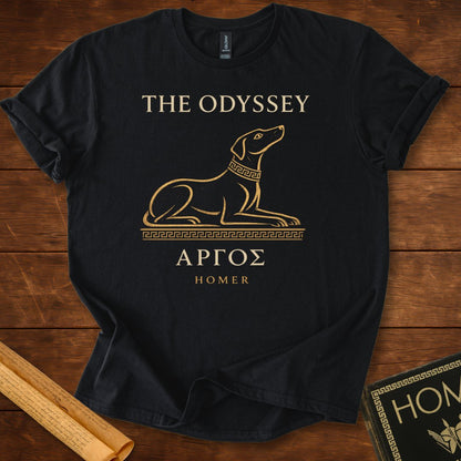 The Odyssey – Argos the Faithful Hound T-Shirt Black