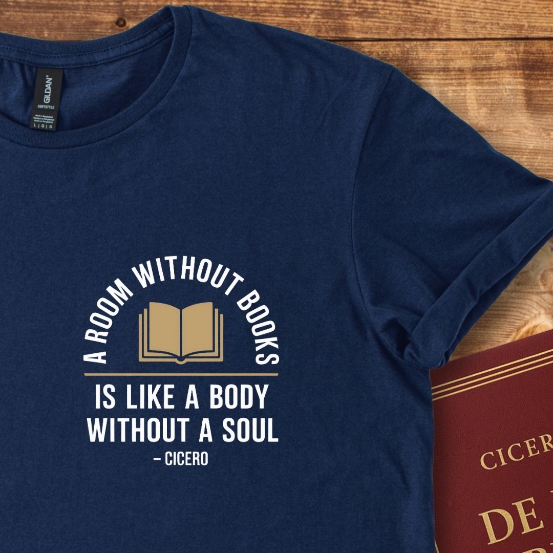 A Room Without Books Cicero Insignia T-Shirt