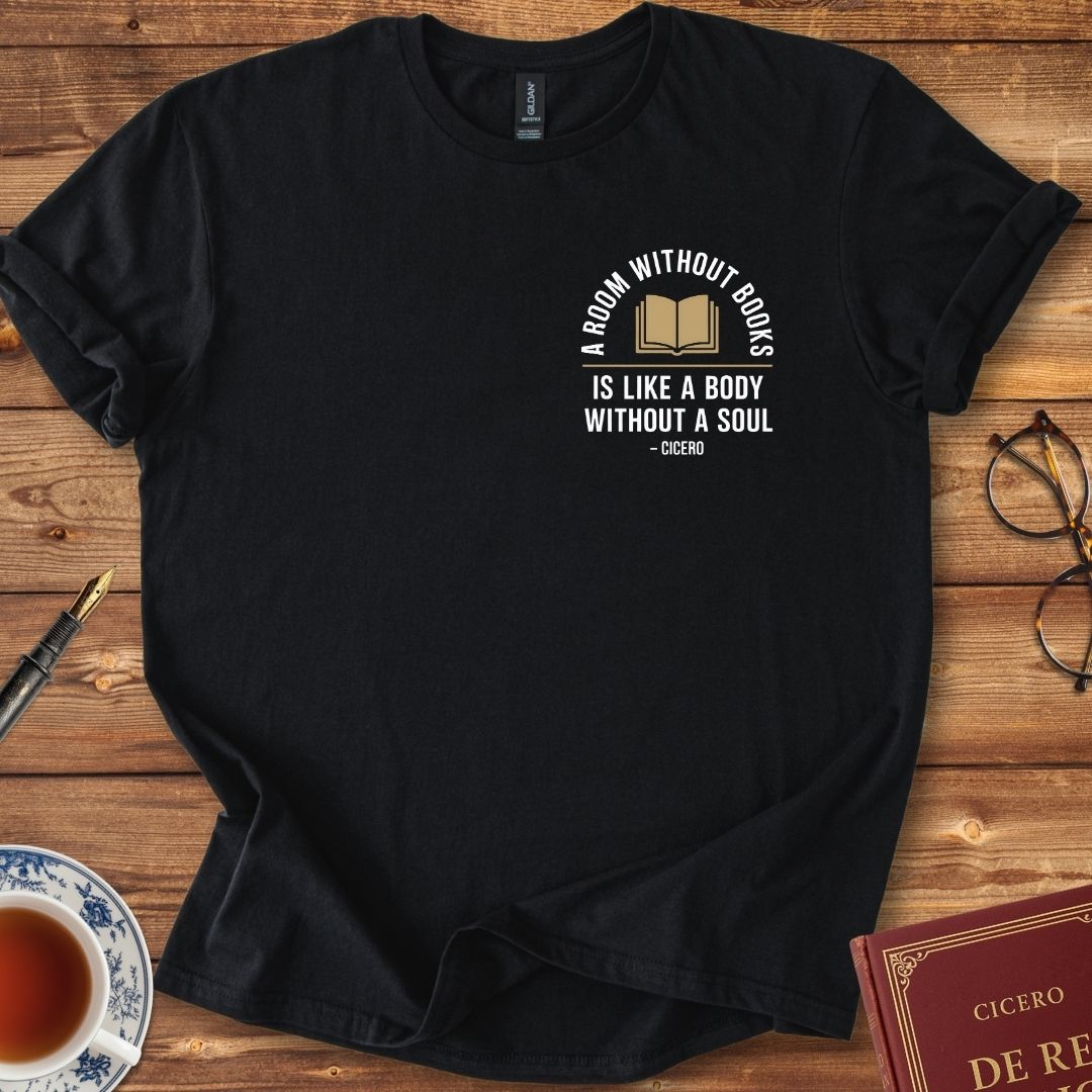 A Room Without Books Cicero Insignia T-Shirt