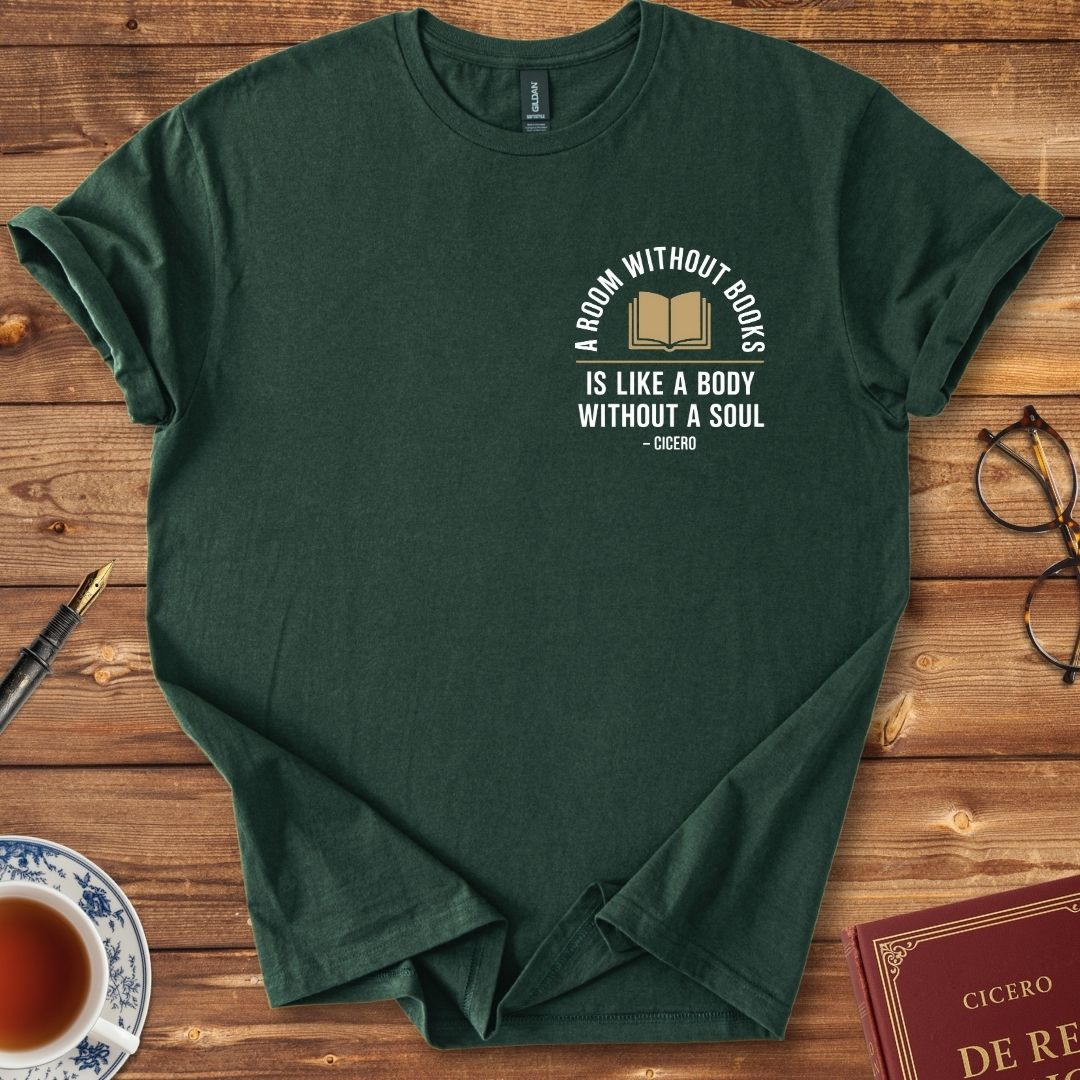 A Room Without Books Cicero Insignia T-Shirt
