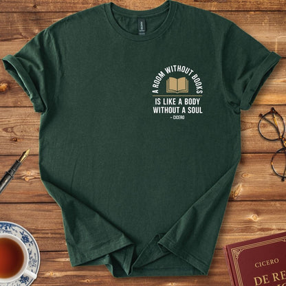 A Room Without Books Cicero Insignia T-Shirt