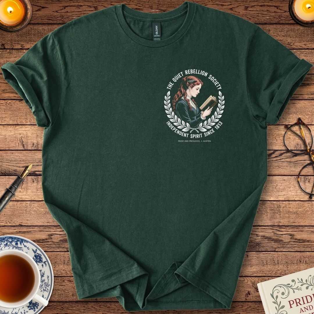 The Quiet Rebellion Society Insignia T-Shirt