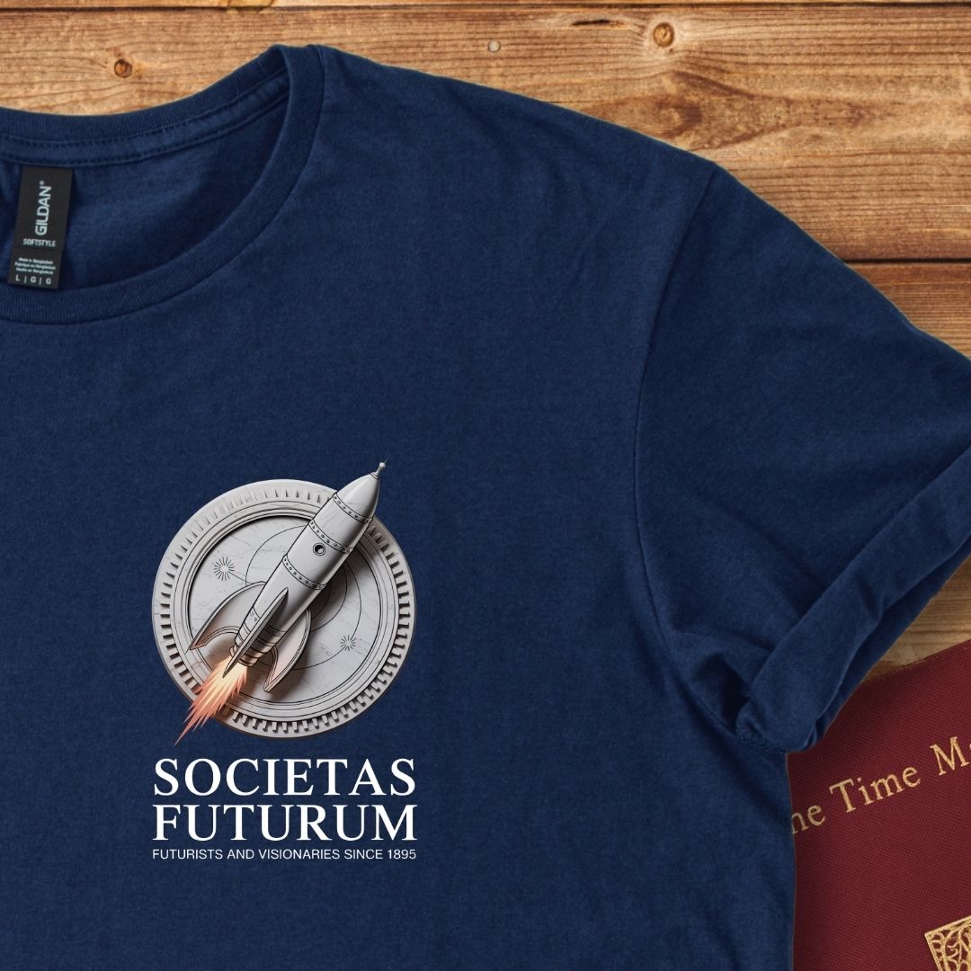 Societas Futurum Rocket HG Wells T-Shirt