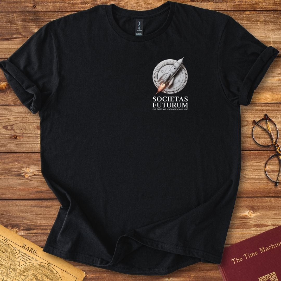 Societas Futurum Rocket HG Wells T-Shirt