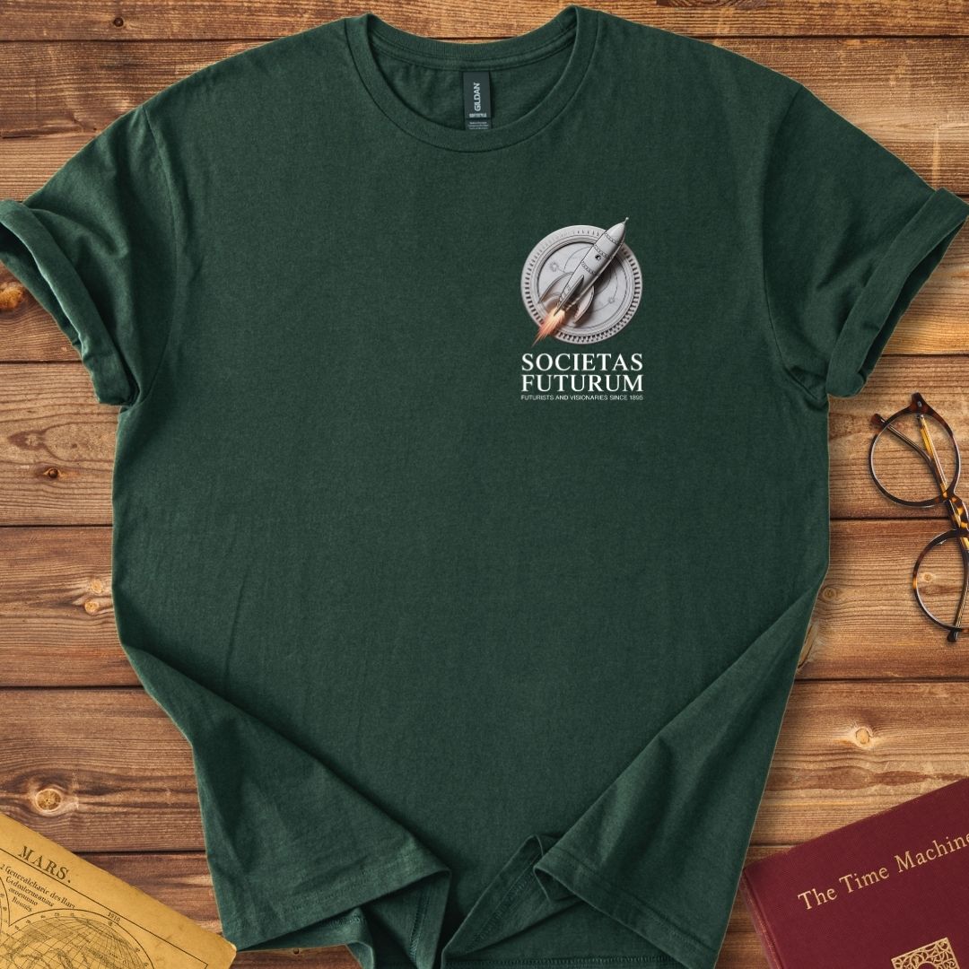 Societas Futurum Rocket HG Wells T-Shirt