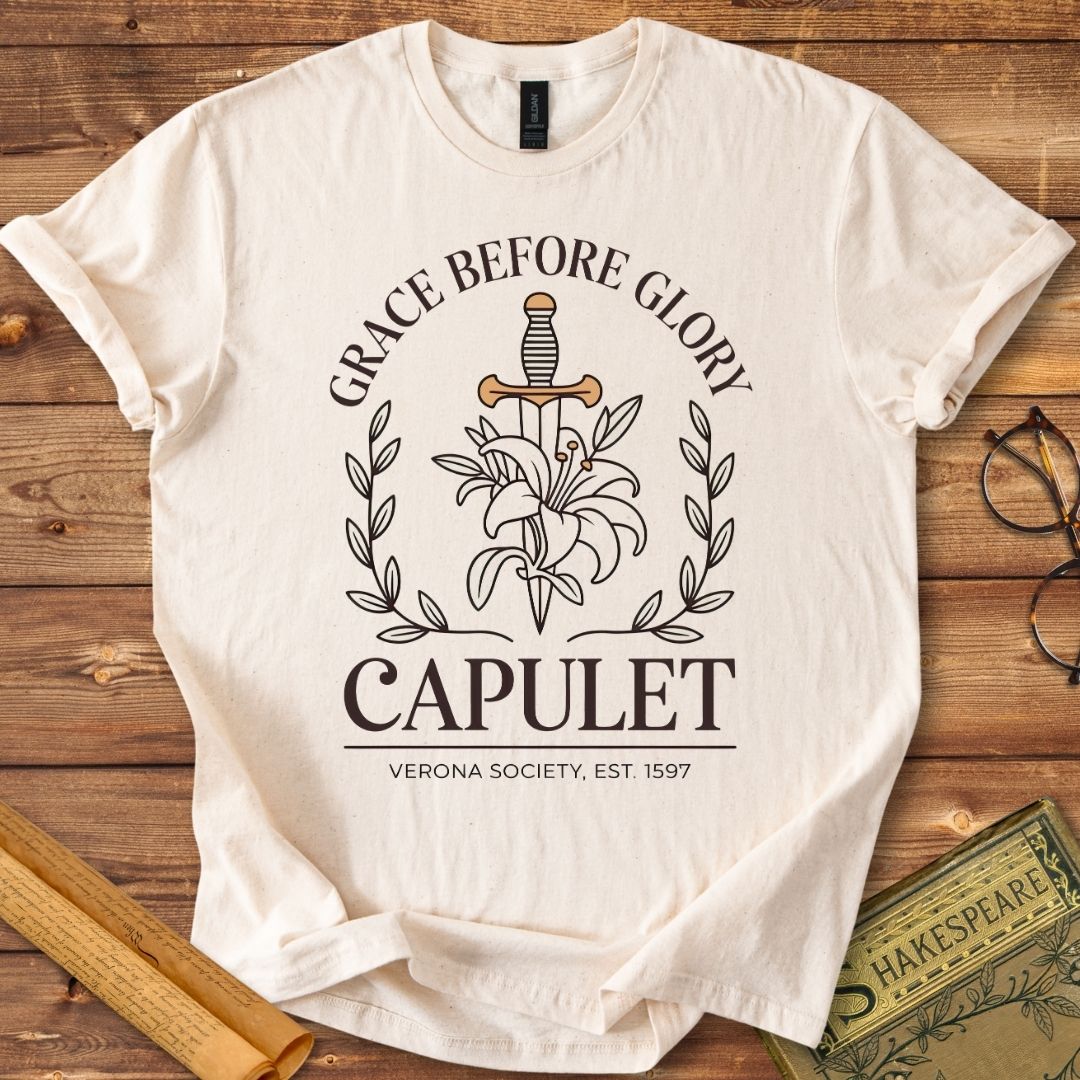Capulet Grace Before Glory Shakespeare T-Shirt