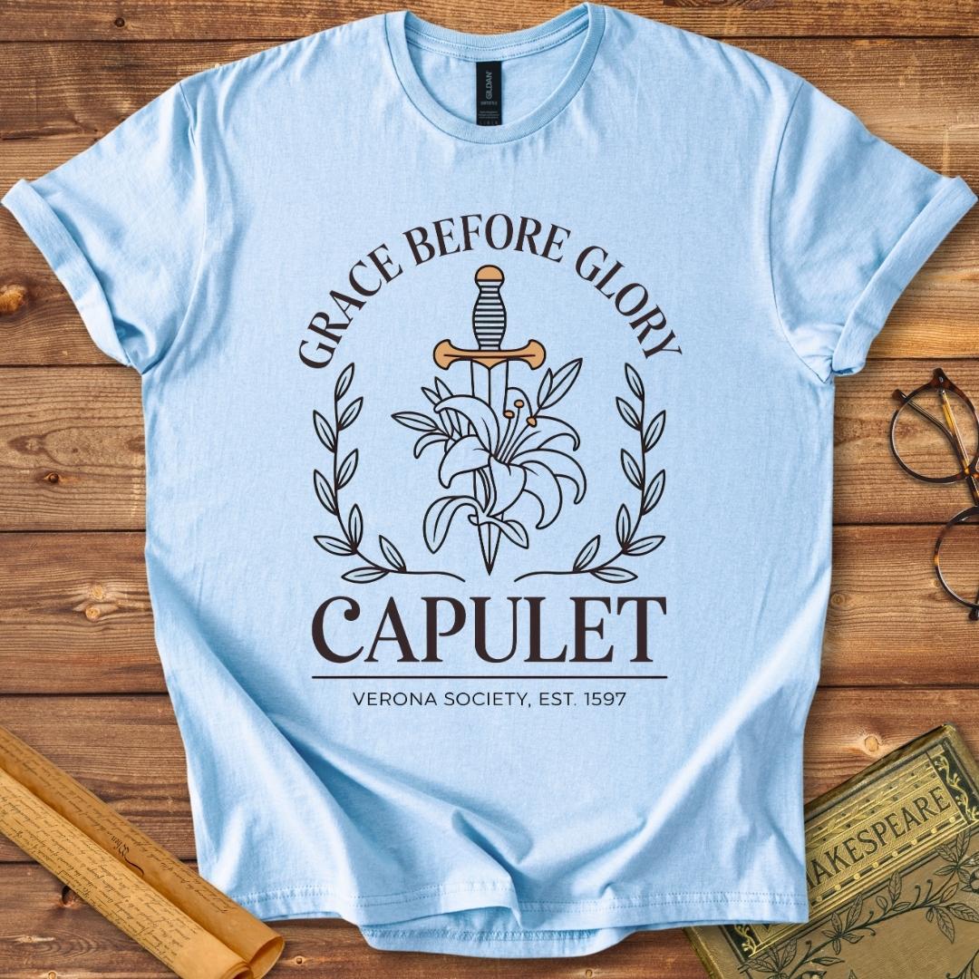Capulet Grace Before Glory Shakespeare T-Shirt