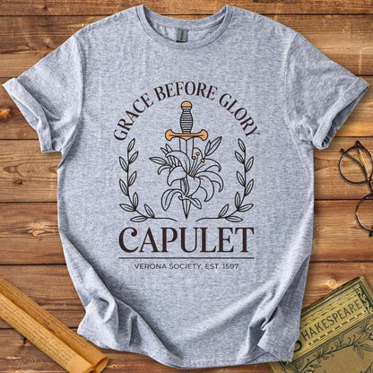 Capulet Grace Before Glory Shakespeare T-Shirt