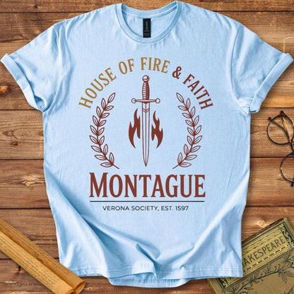 Montague House of Fire & Faith Shakespeare T-Shirt