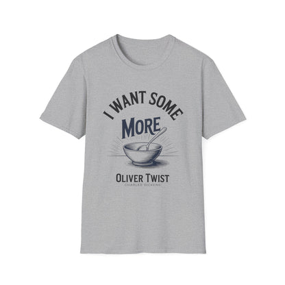 “I Want Some More” – Oliver Twist Literary T-Shirt