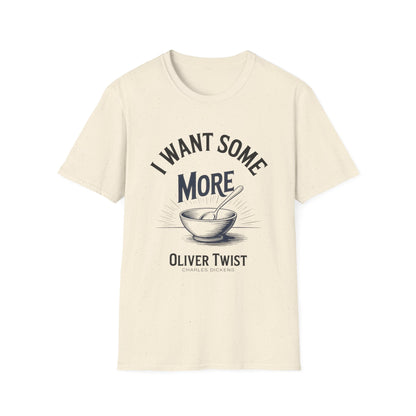 “I Want Some More” – Oliver Twist Literary T-Shirt