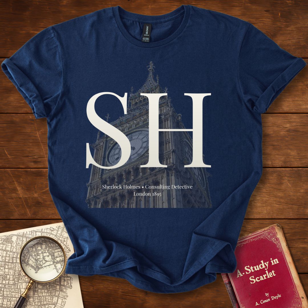 Sherlock Holmes Duogram London T-Shirt