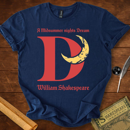 A Midsummer Nights Dream Monogram Shakespeare T-Shirt
