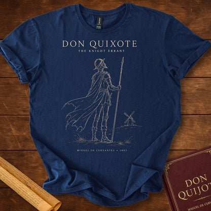 Don Quixote Knight Errant Silhouette T-Shirt
