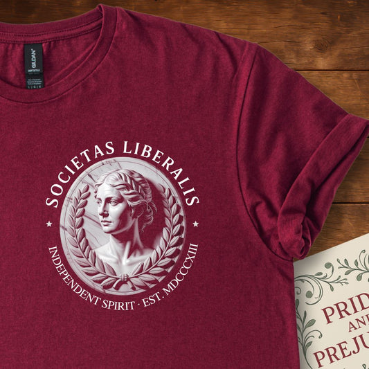 Societas Liberalis Insignia T-Shirt Maroon