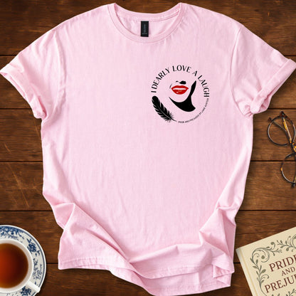 I Dearly Love a Laugh Circular Insignia T-Shirt