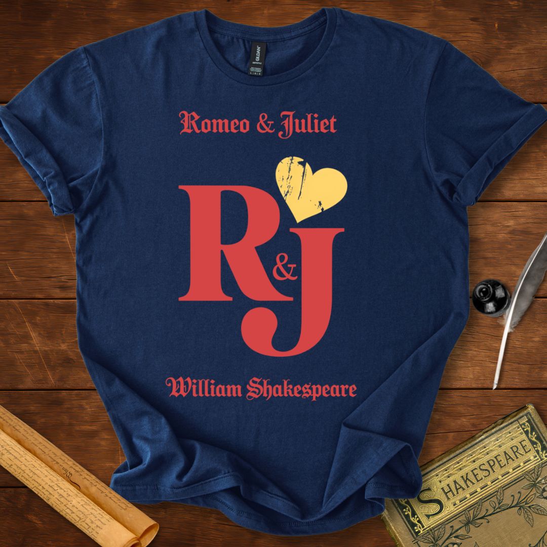 Romeo and Juliet Duogram Shakespeare T-Shirt