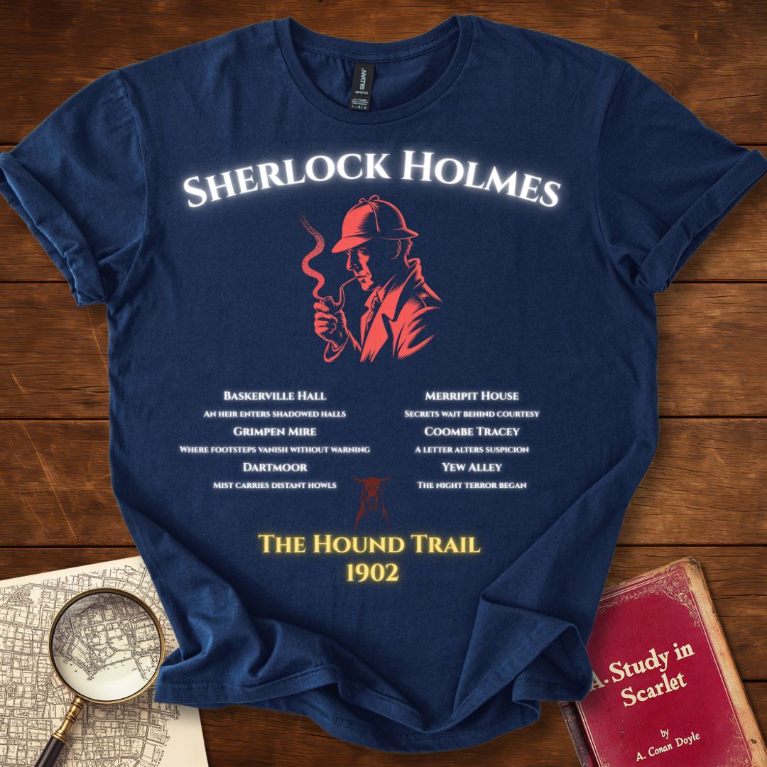 The Hound Trail 1902 – Sherlock Holmes Route T-Shirt