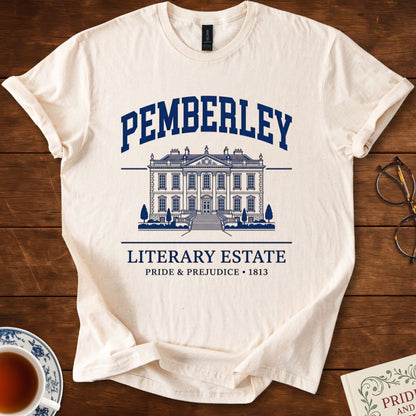 Pemberley Literary Estate Pride and Prejudice T-Shirt