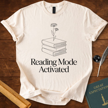 Reading Mode Activated Book Lover T-Shirt