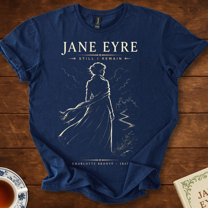 Jane Eyre – Still I Remain T-Shirt Navy