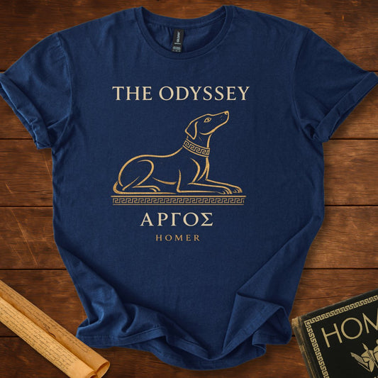The Odyssey – Argos the Faithful Hound T-Shirt Navy