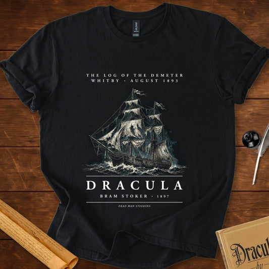 The Log of the Demeter — Dracula Ghost Ship T-Shirt Black