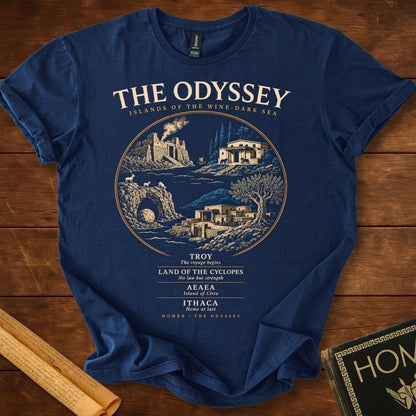 The Odyssey – Islands of the Wine-Dark Sea T-Shirt
