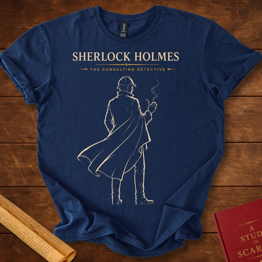Sherlock Holmes – The Consulting Detective (Silhouette Series) T-Shirt