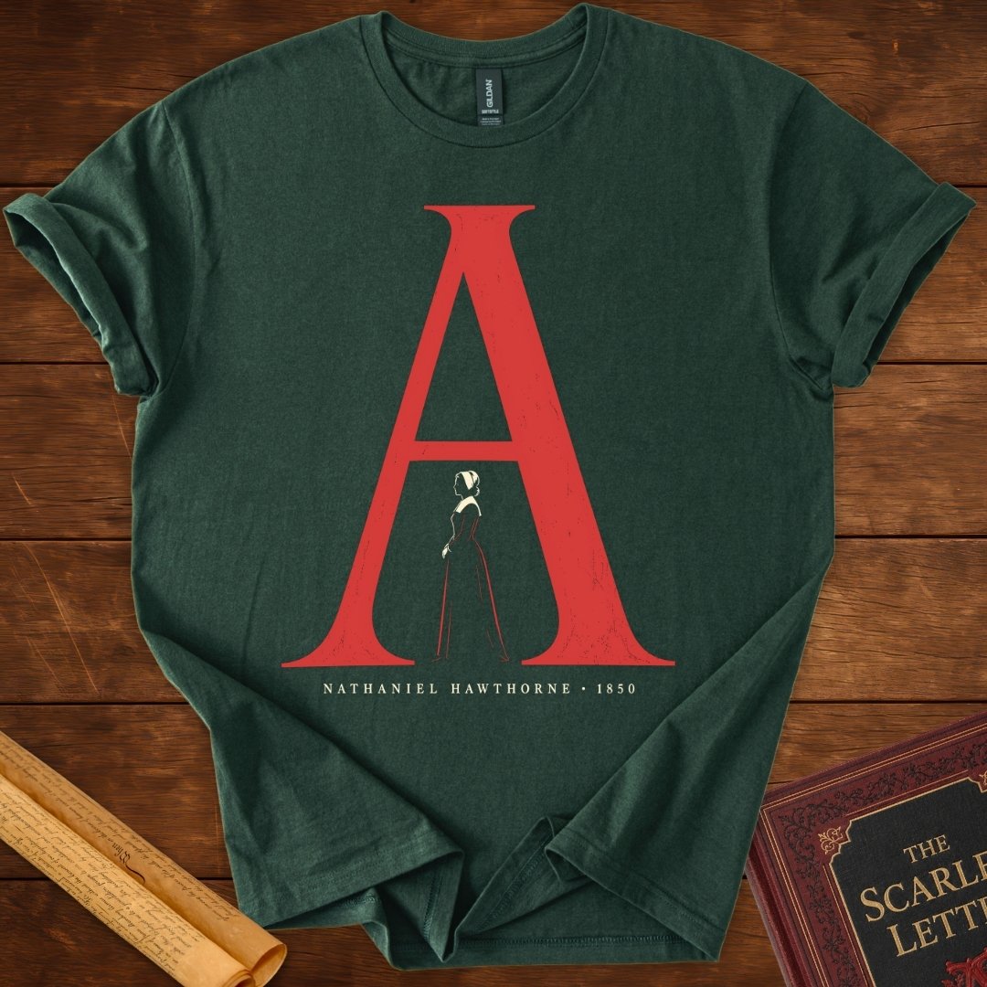 The Scarlet Letter A T-Shirt – Nathaniel Hawthorne