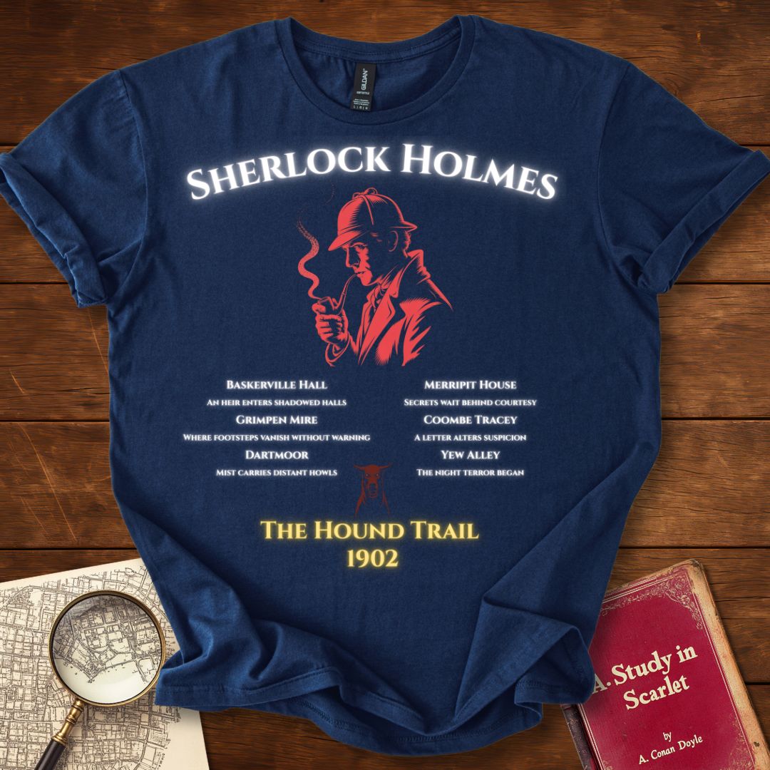 The Hound Trail 1902 – Sherlock Holmes Route T-Shirt