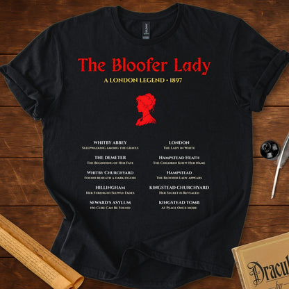 The Bloofer Lady – A London Legend 1897 Literary Gothic T-Shirt